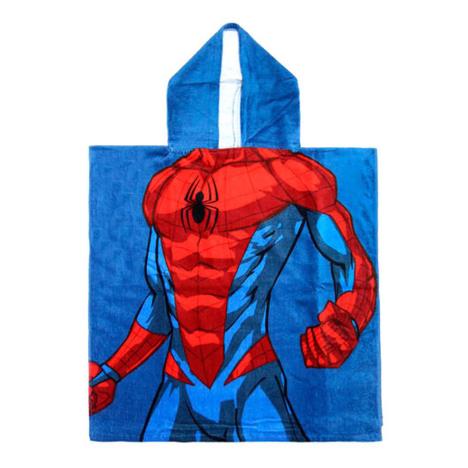 Marvel Spiderman Hooded Bath Beach Towel Poncho £17.99